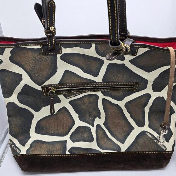 Dooney Bourke Tote Bag Giraffe‎ - Picture 1 of 10